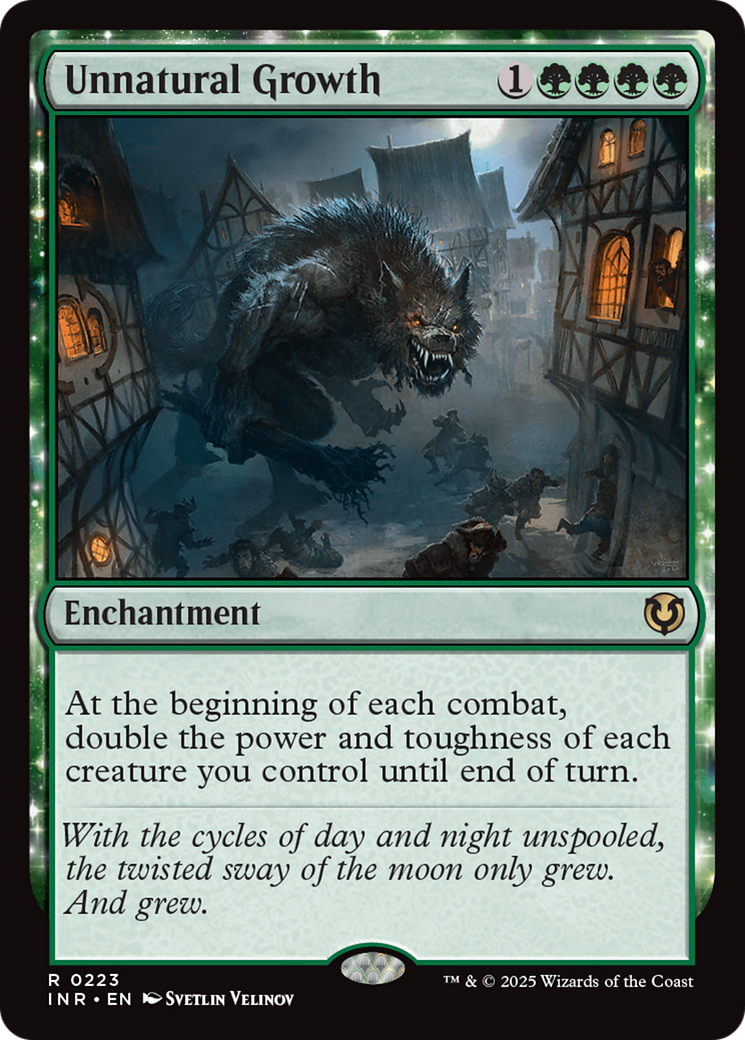 Unnatural Growth (223) Foil - Innistrad Remastered