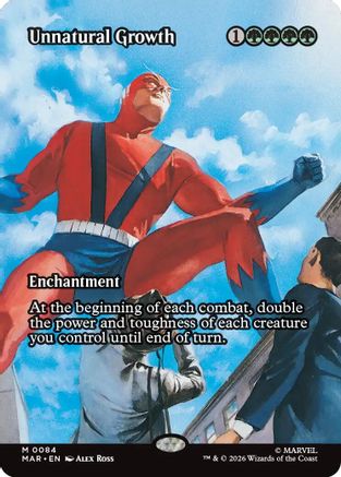 Unnatural Growth (084) Foil - Marvel Universe