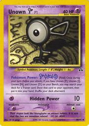 Unown [F] (48) (Unlimited) - Neo Discovery