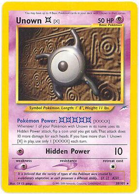 Unown [X] (30) (Unlimited) - Neo Destiny