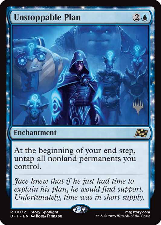 Unstoppable Plan (Promo Pack) (072) Foil - Aetherdrift