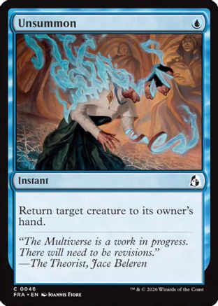 Unsummon (046) Foil - Reality Fracture