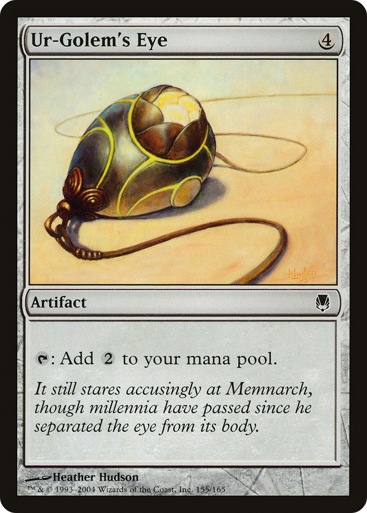 Ur-Golem's Eye (155) - Darksteel