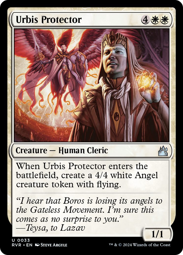 Urbis Protector (033) Foil - Ravnica Remastered