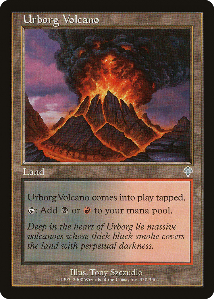 Urborg Volcano (330) - Invasion