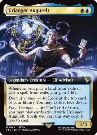 Urianger Augurelt (Extended Art) (189) Foil - Commander: FINAL FANTASY