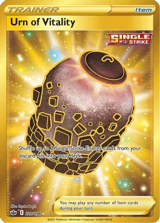Urn of Vitality (Gold) (229) Holofoil - Chilling Reign