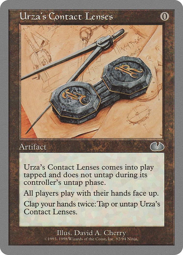 Urza's Contact Lenses (082) - Unglued