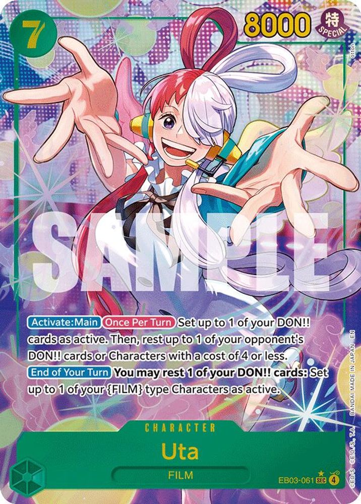 Uta (Alternate Art) (EB03-061) Foil