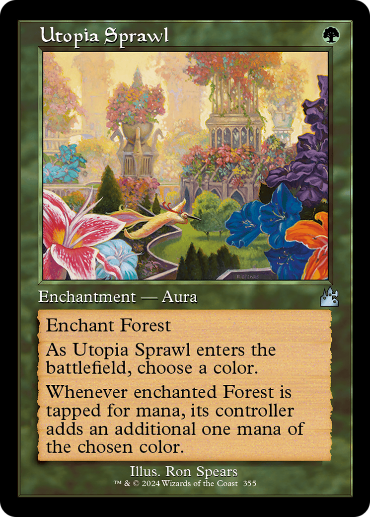 Utopia Sprawl (Retro) (355) Foil - Ravnica Remastered
