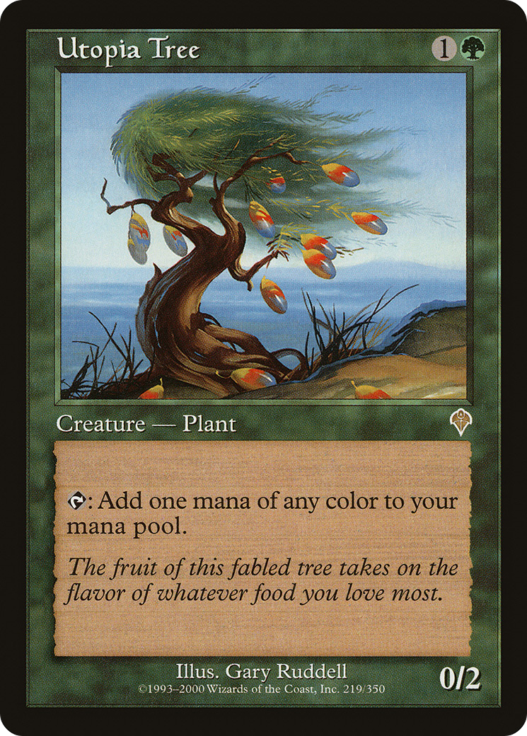 Utopia Tree (219) Foil - Invasion