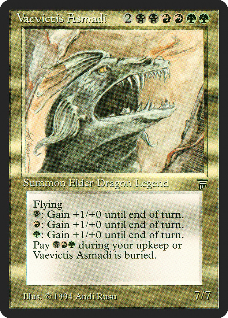 Vaevictis Asmadi - Legends