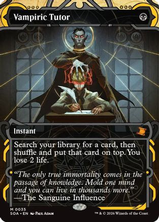 Vampiric Tutor (035) - Secrets of Strixhaven: Mystical Archive