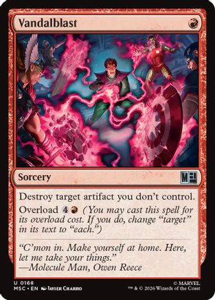 Vandalblast (168) - Commander: Marvel Super Heroes