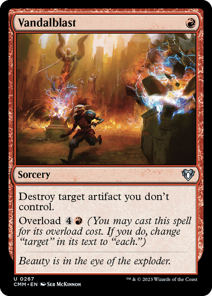 Vandalblast (267) - Commander Masters