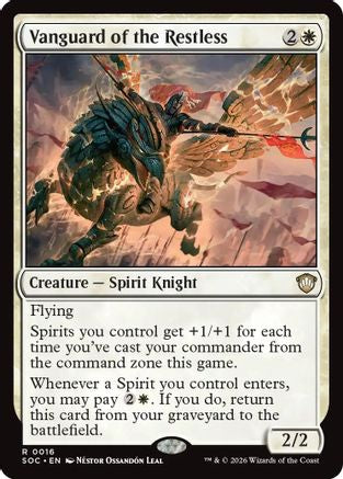Vanguard of the Restless (016) - Commander: Secrets of Strixhaven