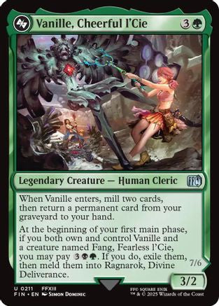 Vanille, Cheerful l'Cie (211) Foil - FINAL FANTASY