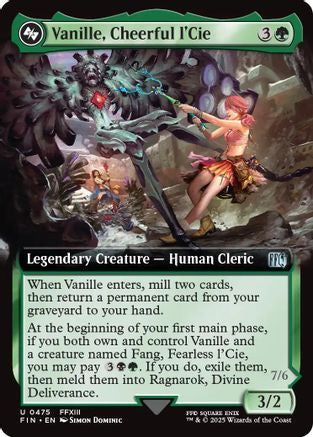 Vanille, Cheerful l'Cie (Extended Art) (475) - FINAL FANTASY