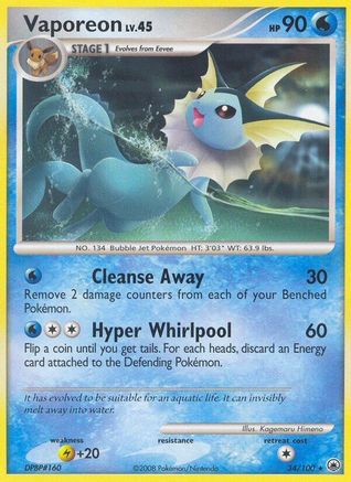 Vaporeon (34) - Majestic Dawn