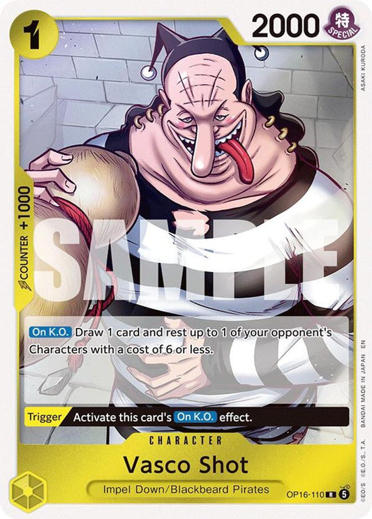 Vasco Shot (OP16-110) Foil