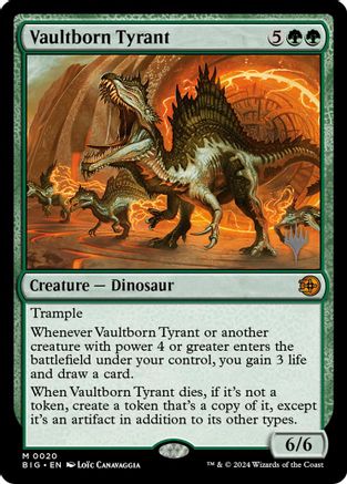 Vaultborn Tyrant (Promo Pack) (020) Foil - Lorwyn Eclipsed