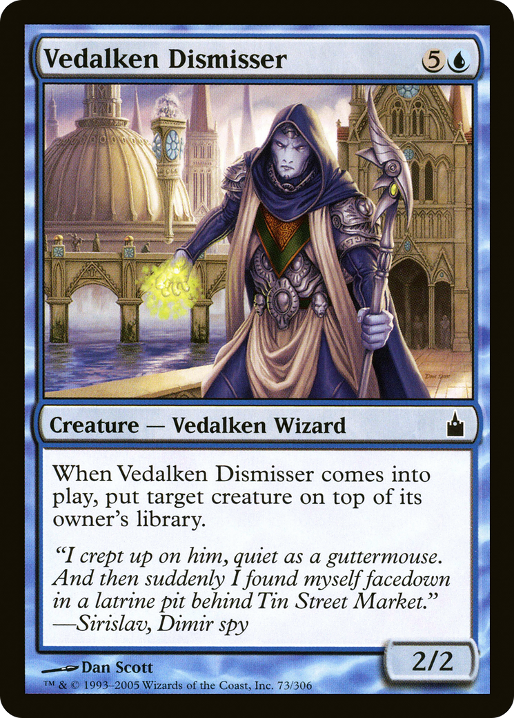 Vedalken Dismisser (073) Foil - Ravnica: City of Guilds