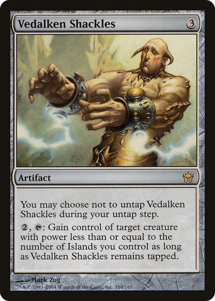 Vedalken Shackles (164) Foil - Fifth Dawn