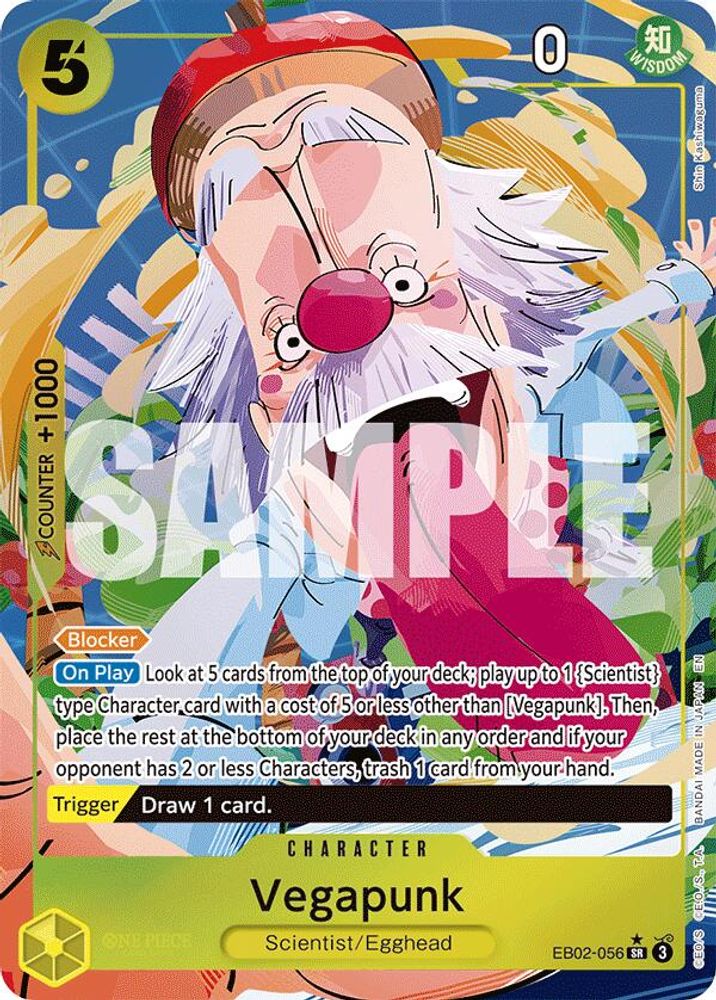 Vegapunk (Alternate Art) (EB02-056) Foil