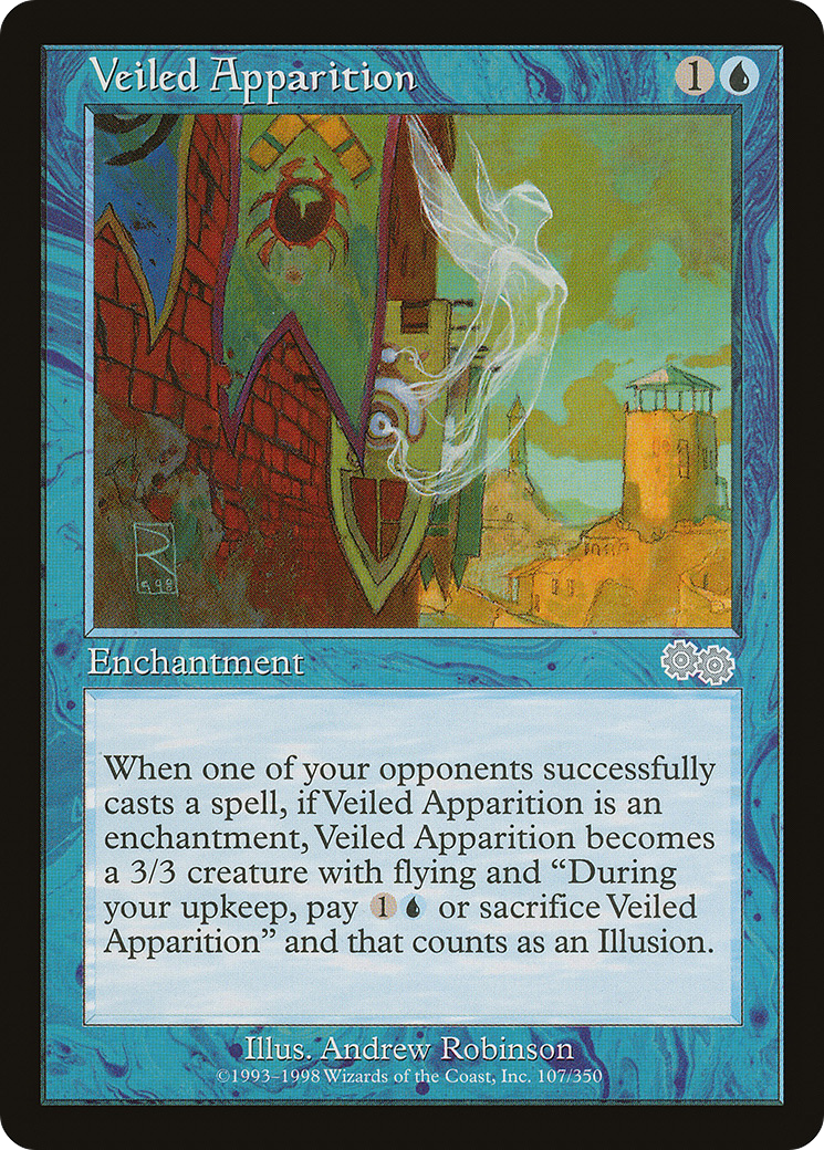 Veiled Apparition (107) - Urza's Saga