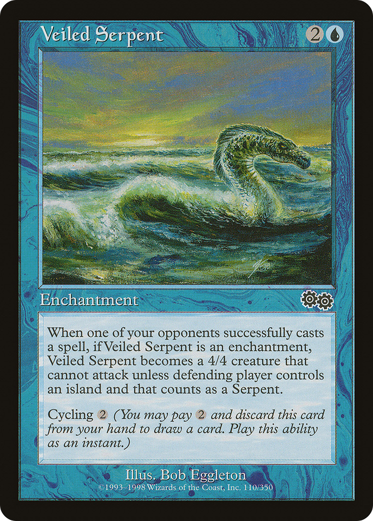Veiled Serpent (110) - Urza's Saga