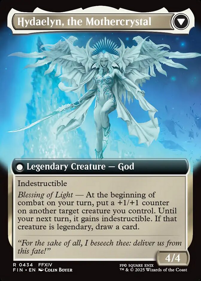 Venat, Heart of Hydaelyn // Hydaelyn, the Mothercrystal (Extended Art) (434) - FINAL FANTASY