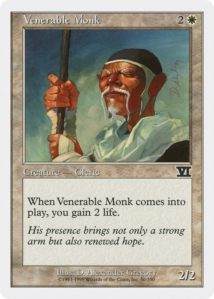 Venerable Monk (050) - Classic Sixth Edition
