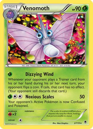 Venomoth (2) - Phantom Forces