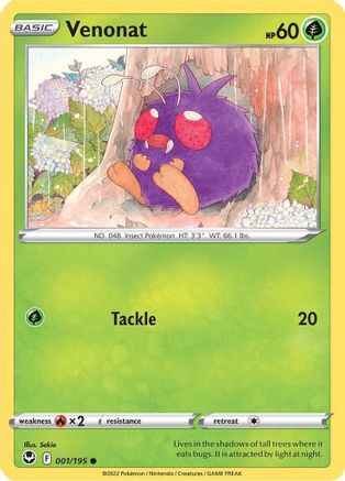 Venonat (1) - Silver Tempest