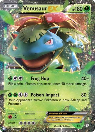 Venusaur EX (1) Holofoil - Generations