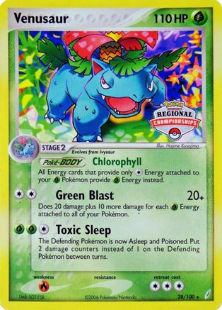 Venusaur (Regional Championships) (28) - Crystal Guardians