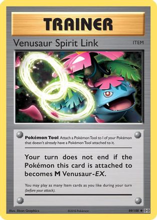 Venusaur Spirit Link (89) Reverse Holofoil - Evolutions