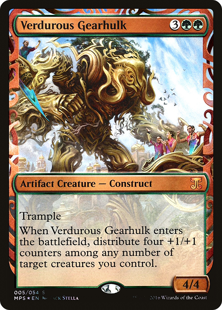 Verdurous Gearhulk (005) Foil - Kaladesh Inventions