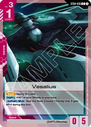 Vesalius (ST04-016) - Starter Deck 09: Destiny Ignition