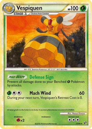 Vespiquen (23) Reverse Holofoil - Undaunted