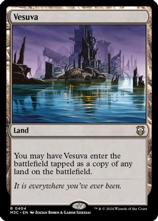 Vesuva (404) Ripple Foil - Commander: Modern Horizons 3
