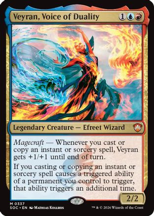 Veyran, Voice of Duality (337) - Commander: Secrets of Strixhaven