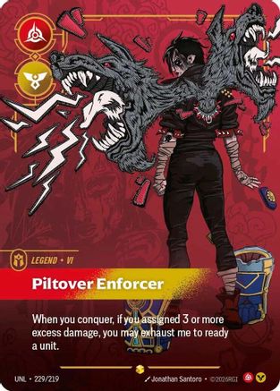 Vi – Piltover Enforcer (Overnumbered) (225) Foil - Unleashed