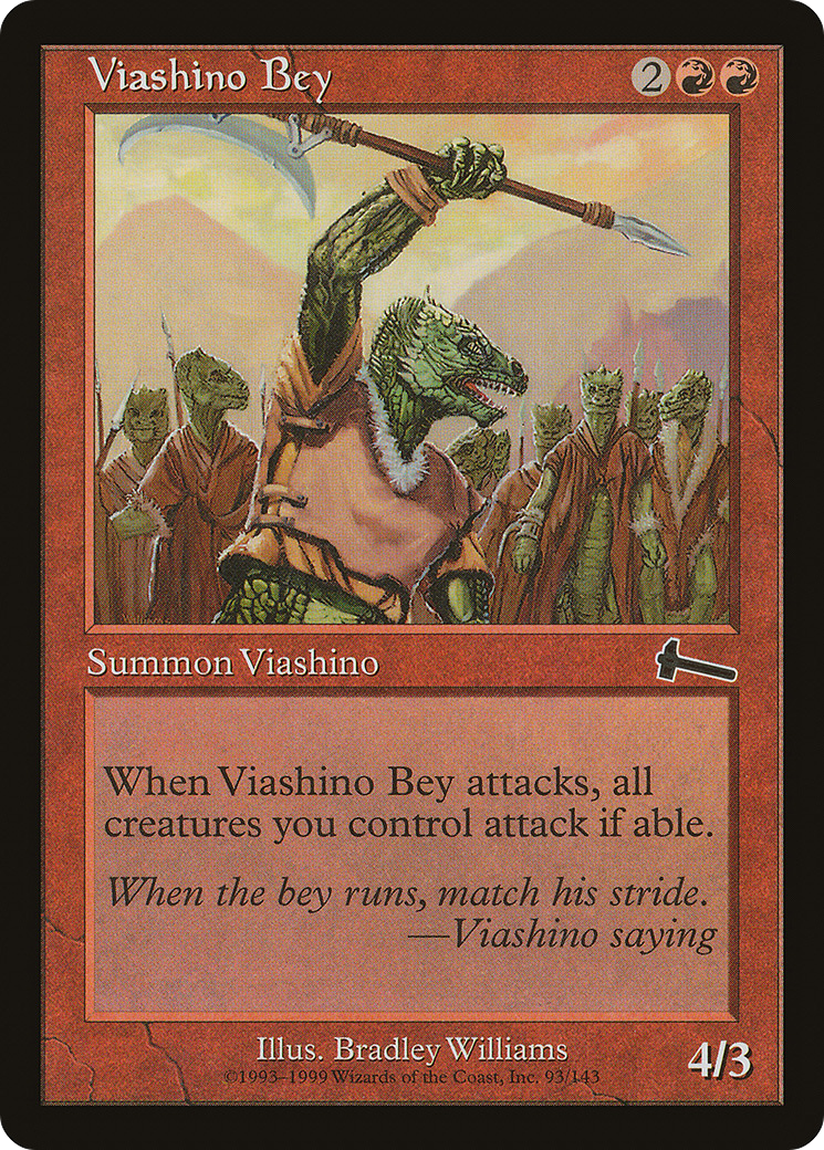 Viashino Bey (093) Foil - Urza's Legacy