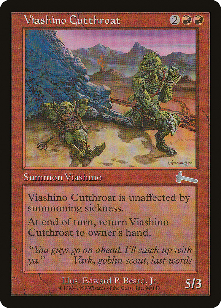 Viashino Cutthroat (094) Foil - Urza's Legacy