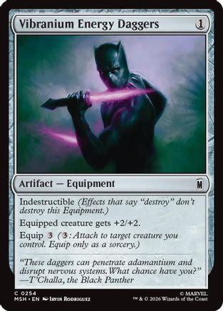 Vibranium Energy Daggers (254) - Marvel Super Heroes