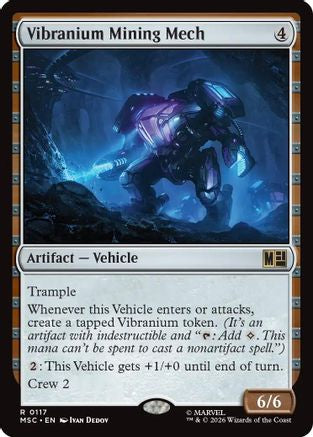 Vibranium Mining Mech (117) - Commander: Marvel Super Heroes