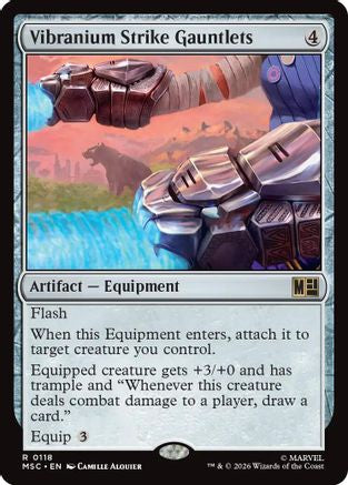 Vibranium Strike Gauntlets (118) - Commander: Marvel Super Heroes
