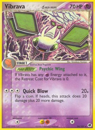Vibrava (Delta Species) (24) - Dragon Frontiers