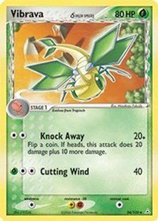 Vibrava (Delta Species) (54) Reverse Holofoil - Holon Phantoms